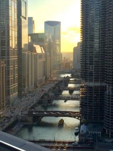 Chicago River from London House